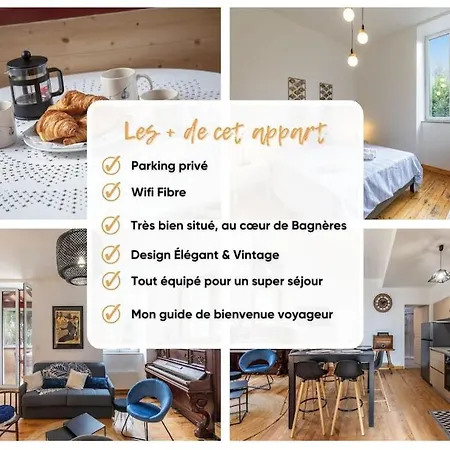 Cosy Retro Voyage Avec Veranda & Piano Bagnères-de-Bigorre