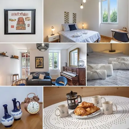 Cosy Retro Voyage Avec Veranda & Piano Lägenhet *